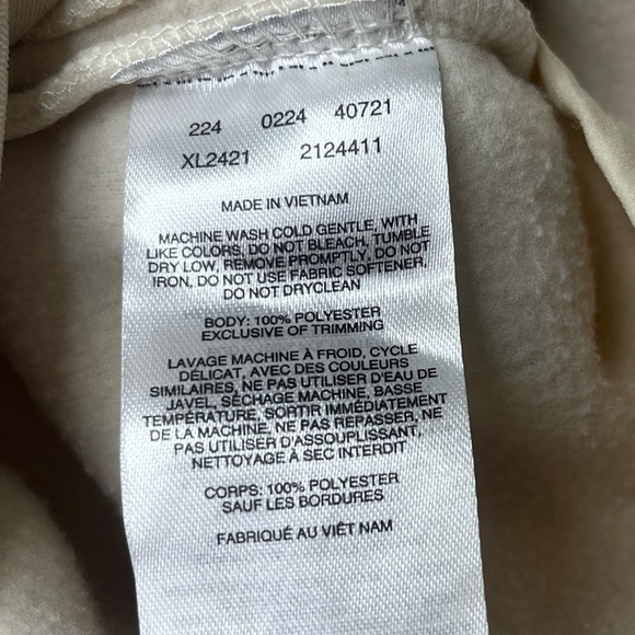 Columbia Men's Two-Tone Gray and White Pullover - Picture 6 of 6